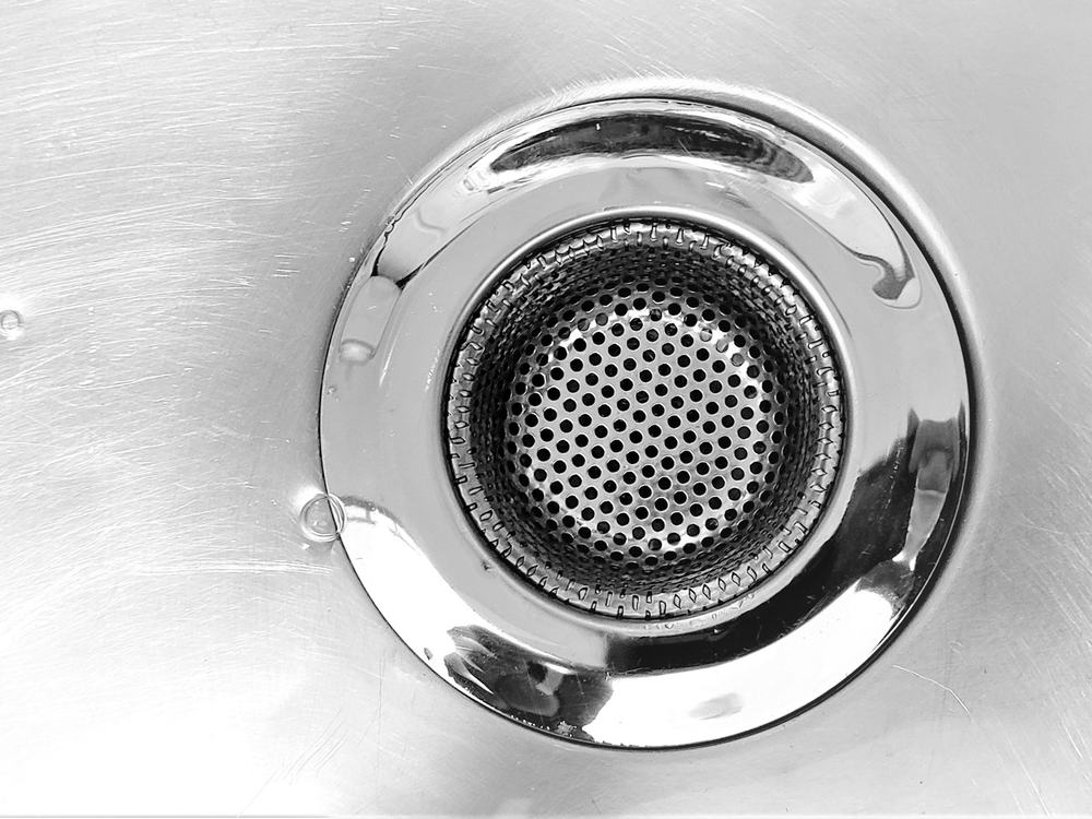 Stainless steel sink drain